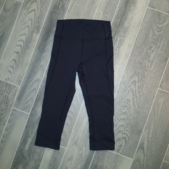 Lululemon Athletica Midnight Black Leggings - Picture 2 of 6